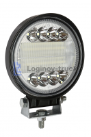 Фара светодиодная 12/27V 72W 24LED круглая(23870)
