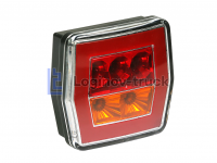 Фонарь  LED для прицепа Квадрат 12-24V Турция (25654)