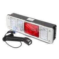 Фонарь задний Krone New Корона 029 (24в) R с разъемом  EasyConn 7pin,4x2pin и габаритом (29130)