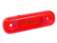 Габарит светодиодный MINI ФГ-01 Красный 12-24V(24516)