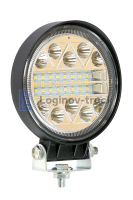 Фара светодиодная 12/27V 26W круглая 110mm*125mm*35mm (23691)