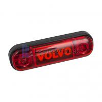 Габарит светодиодный MINI NEON LED VOLVO Красный 24V (27032)