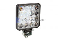 Фара светодиодная 12/80V 48W 16SMD-3D 105mm*125mm*20mm(23281)