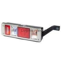 Фонарь задний Krone New Корона 029 (24в) R с разъемом  EasyConn 7pin, 4x2pin и габаритом (29118)