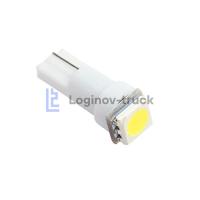 Лампа безцокольная малая 24 V 1,2 (50*50) SMD Белая(13066)