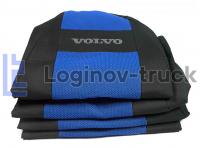 Чехол-сиденья VOLVO FH-4 с 2014Г. (2 ременя/ 2 выс.сид.) (27326)