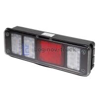 Фонарь задний UNIVERSAL, Krone New 029 (24в) R с  разъем EasyConn 7pin, 4x2pin (29108)
