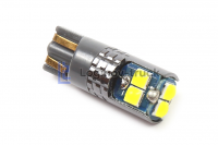 Лампа безцокольная 6SMD 12-24V на плате с радиатором (белый) CANBUS (23568)