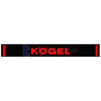 Брызговики длинномер KOGEL надпись Красная (28671)