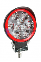Фара светодиодная 12/80V 27W/9W 9SMD CREE диоды  3 режима диаметр 70 mm(23276)