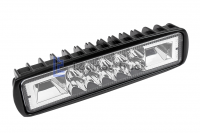 Фара светодиодная 12/27V 48W-F (White SPOT, габарит, +стробоскоп желтый)150mm*39mm*40mm (20291)