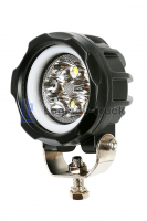 Фара светодиодная 12/27V 18W CREE- диоды D-80mm (23727) 4 режима