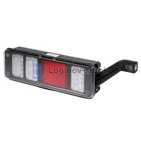 Фонарь задний UNIVERSAL, Krone New 029 (24в) R с  разъем EasyConn 7pin, 4x2pin  габаритом (29101)
