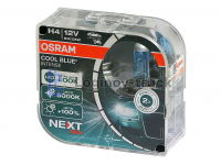 Лампа 12V H4 60/55W P43t-38 +100% 5000K евробокс (2шт.) Cool Blue Intense OSRAM(25587)
