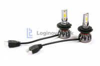 Комплект светодиодных ламп 5G mini H7-18W 12V-24V 6000K(22809)
