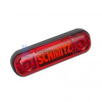 Габарит светодиодный MINI NEON LED SCHMITZ Красный 24V (27268)