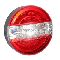 Фонарь задн. 0021  Светодиод  24V Белый  центр (26404)