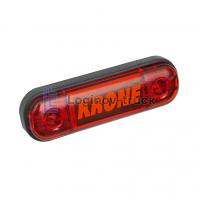 Габарит светодиодный MINI NEON LED KRONE Красный 24V (27250)
