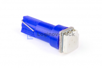 Лампа безцокольная малая 24 V 1,2 (50*50) SMD Синий(18128)
