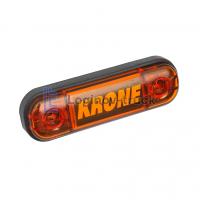 Габарит светодиодный MINI NEON LED KRONE Желтый 24V (27249)