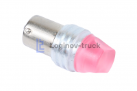 Лампа большой цоколь МИГАЛКА Красная1156 FLASH-3D  24 V (23715)