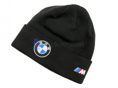 Шапка  BMW M-seria черная(24933)