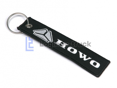 Брелок HOWO ткань, вышивка 13*3 (26405)