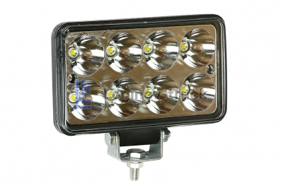 Фара светодиодная 12/80V 24W SPOT ( Epistar, 6000K, 1920 lumen, PC lens) 150mmx115mmx71mm (20258)