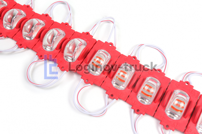 Лента модульная 5430-3SMD 1.4W 24V Красный (20 шт) (24540)