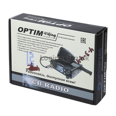 Радиостанция OPTIM-VIKING 40 каналов 12-24V (28434)