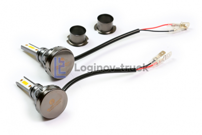 Комплект светодиодных ламп 5G mini H3-18W 12V-24V 6000K(22807)
