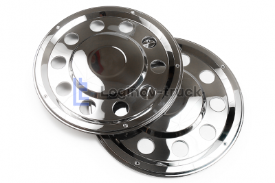 Колпак колеса 22,5 R задний INOX (к-кт)(6090)