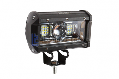 Фара светодиодная 12/27V 54W JR-JYB COMBO 130mm 75mm 60mm (23267)