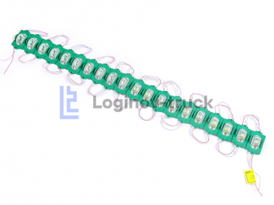 Лента модульная 5430-3SMD 1.4W 24V Зеленый (20 шт) (24539)
