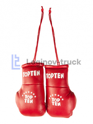 Боксерские перчатки TOPTEN Красные (26252)