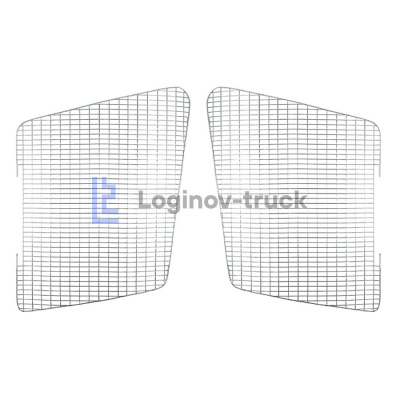 Защита  фар SITRAK C7H 2022-2023 молдинг+ п/т фары (27389)