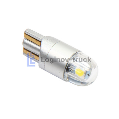 Лампа безцокольная 2 SMD 3030 12-30V W CANBUS(17666)