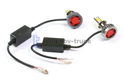 Комплект светодиодных ламп GH-K1-S H3-36W 12V-24V 3000K/6000K/4300K COMBO TRICOLOR(22811)