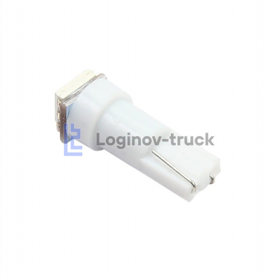Лампа безцокольная малая 24 V 1,2 (50*50) SMD Белая(13066)