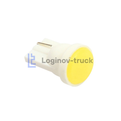 Лампа безцокольная  24 V COB (белая) T10c-HPCE1W(14124)