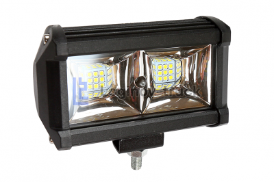 Фара светодиодная балка 12/27V 54W SPOT (130mm*75mm*60mm) (23294)