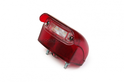 Подсветка номера L0217 LED 24V красная 2-LED, EURO(19323)