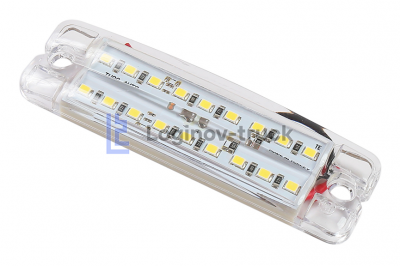 Габарит светодиодный 18 LED (белый) 12-24V L-100мм(23991)