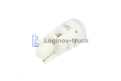 Лампа безцокольная 3SMD 24V линза прозравная  (23022)