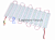 Лента модульная 2835-24SMD 6W 24V Белый (10 шт) (24545)