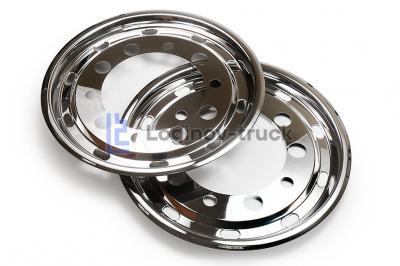 Колпак колеса 22,5 R перед/зад (Глуб-30 мм) INOX (к-кт)(10344)