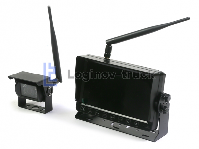 Комплект подключения камер заднего вида ET-768W+6604(AHD)WI-FI(с функц. видиорегистр.) 12-24V(25567)