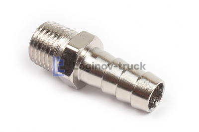 Фитинг 1/4x10mm резьба наружняя/елочка 10mm (21510)