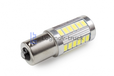 Лампа большой цоколь 33 SMD (с линзой)  24 V(18176)