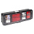 Фонарь задний UNIVERSAL, Krone New 029 (24в) L с  разъемом EasyConn 7pin (29115)
